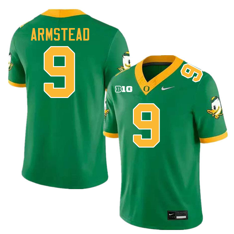 Arik Armstead Oregon Jersey,Oregon Ducks Football Uniforms Youth-Green 2024